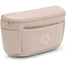 Desert Taupe Bugaboo Organizer with a zippered closure and front pocket, designed for stroller organization.