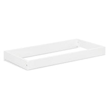 Delta Changing Top in Bianca White, a rectangular, flat surface designed for creating a changing station.