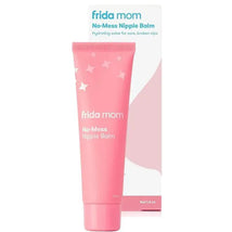 Pink tube of Frida Mom No-Mess Nipple Balm with stars design, intended for hydrating sore or broken nipples.