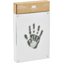 Grandma Handprint Frame Kit by Mud Pie displaying a handprint within a clear frame, designed for capturing memories.