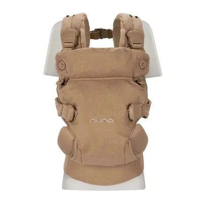 Nuna CUDL™ luxe baby carrier in Canyon color, featuring adjustable straps and a padded design for comfort.