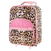 Stephen Joseph - All Over Print Rolling Luggage, Leopard Image 1