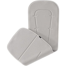 Gray Thule Summer Seat Liner with a textured surface, designed for comfort and easy installation in strollers.