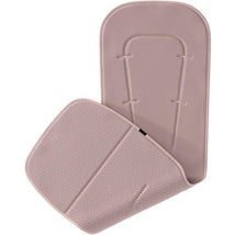 Thule Summer Seat Liner in Misty Rose color, designed for comfort with a textured, breathable surface and support straps.