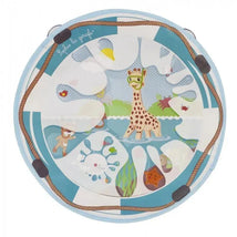Vulli Magik Splash Board featuring a giraffe and various colorful aquatic designs for playful water activities.