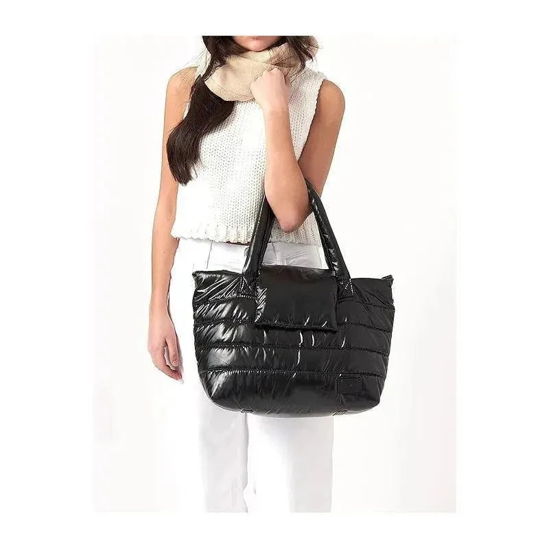 7AM Voyage - Waterproof Capri Diaper Bag with Crossbody Straps Black Polar Image 3