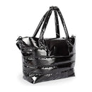 7AM Voyage - Waterproof Capri Diaper Bag with Crossbody Straps Black Polar Image 2