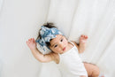 PRINTED FAB: denim daisy