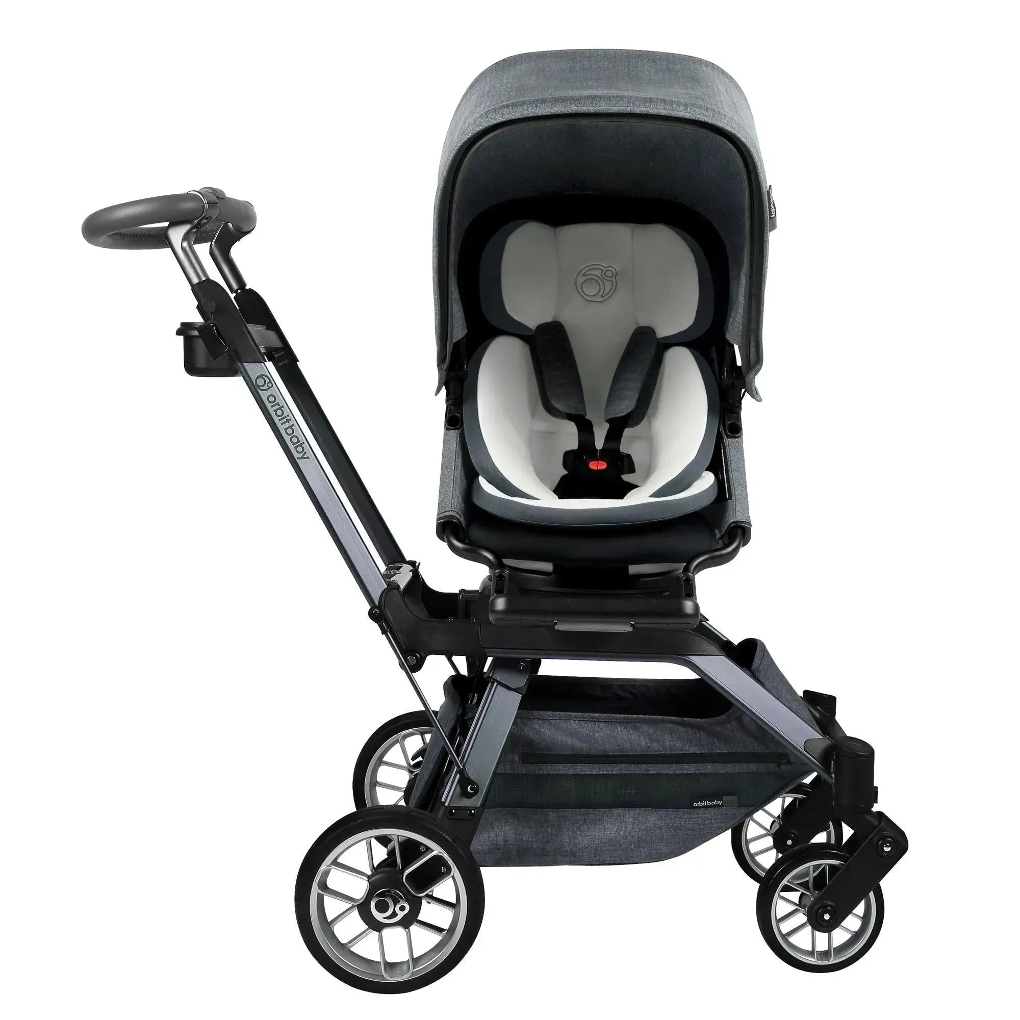 Orbit Baby G5 Stroller in Melange Grey with Titanium frame