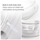 Hegen PPSU Anti-Colic Baby Bottle - 6 Months Plus - 330ml/11oz - Pink - 2-Pack