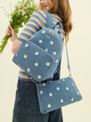Everyday Mini Backpack, Denim & Daisies Image 6