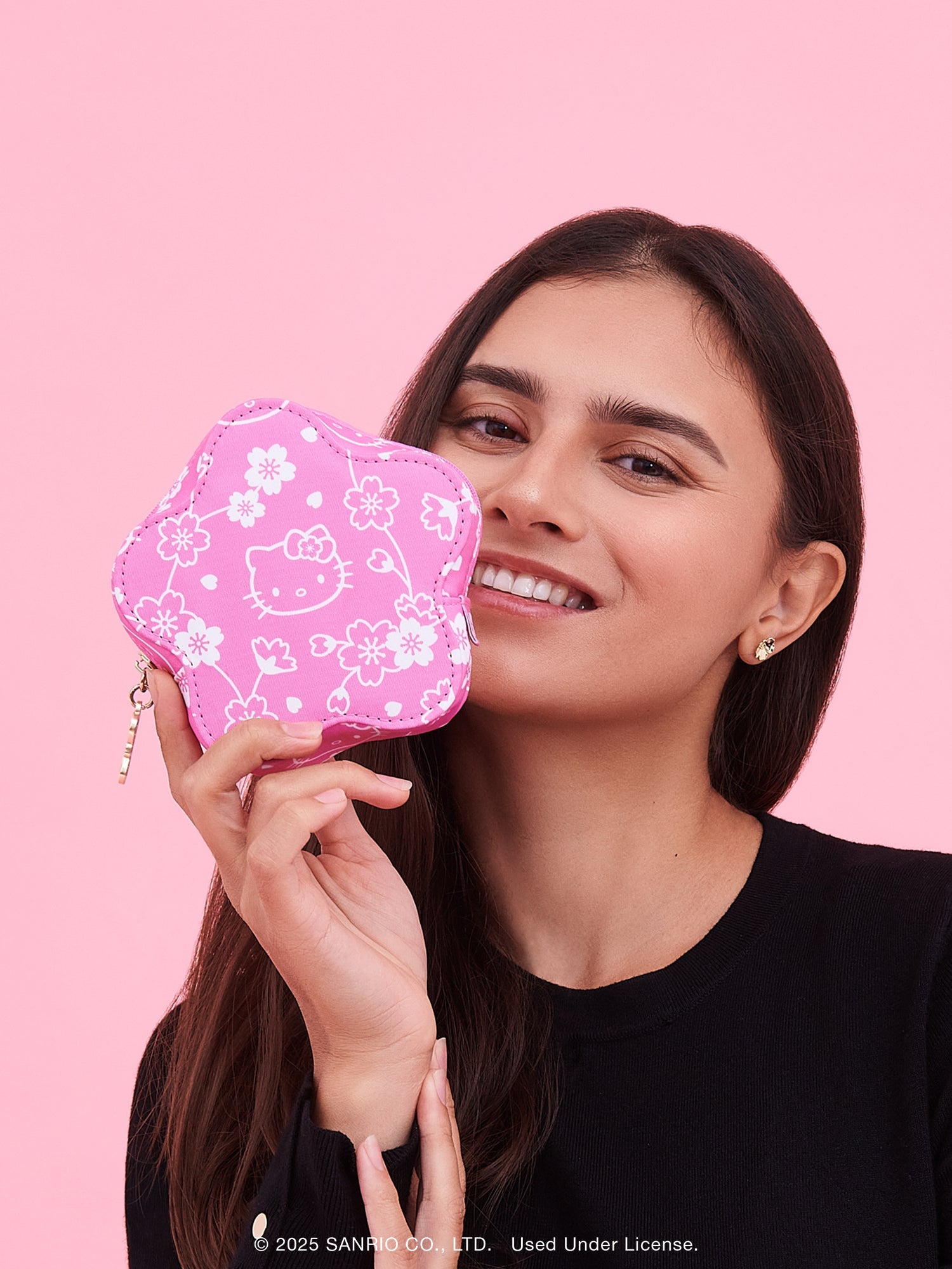 Hello Kitty × JuJuBe Cherry Blossoms Flower Mini Bag, Pink Image 2