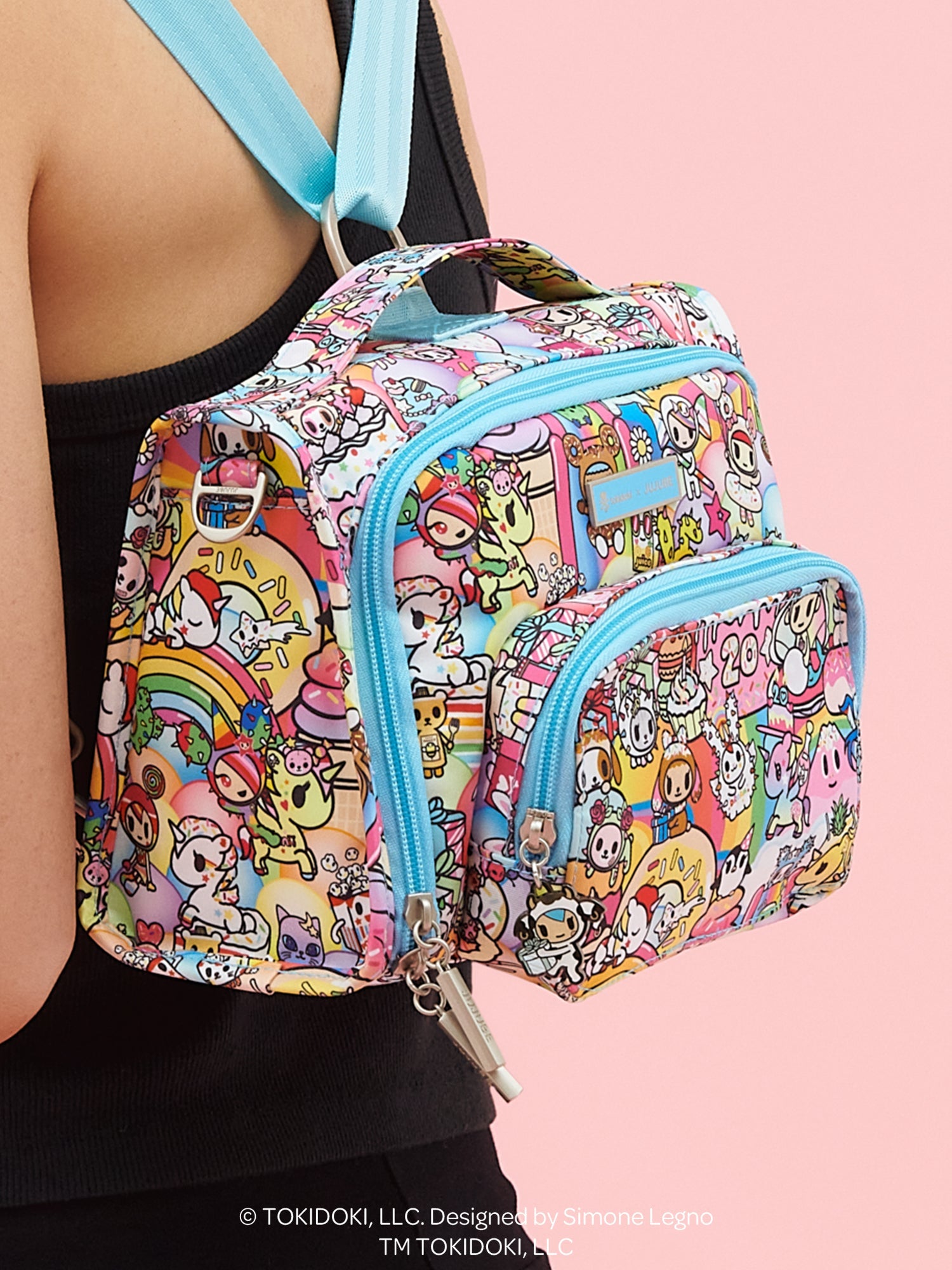 tokidoki The Bestie Small Messenger Handbag, 20th Anniversary Celebration Image 9