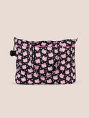 Hello Kitty × JuJuBe Cherry Blossoms Super Be Large Diaper Bag Duffel, Black and Pink Image 4