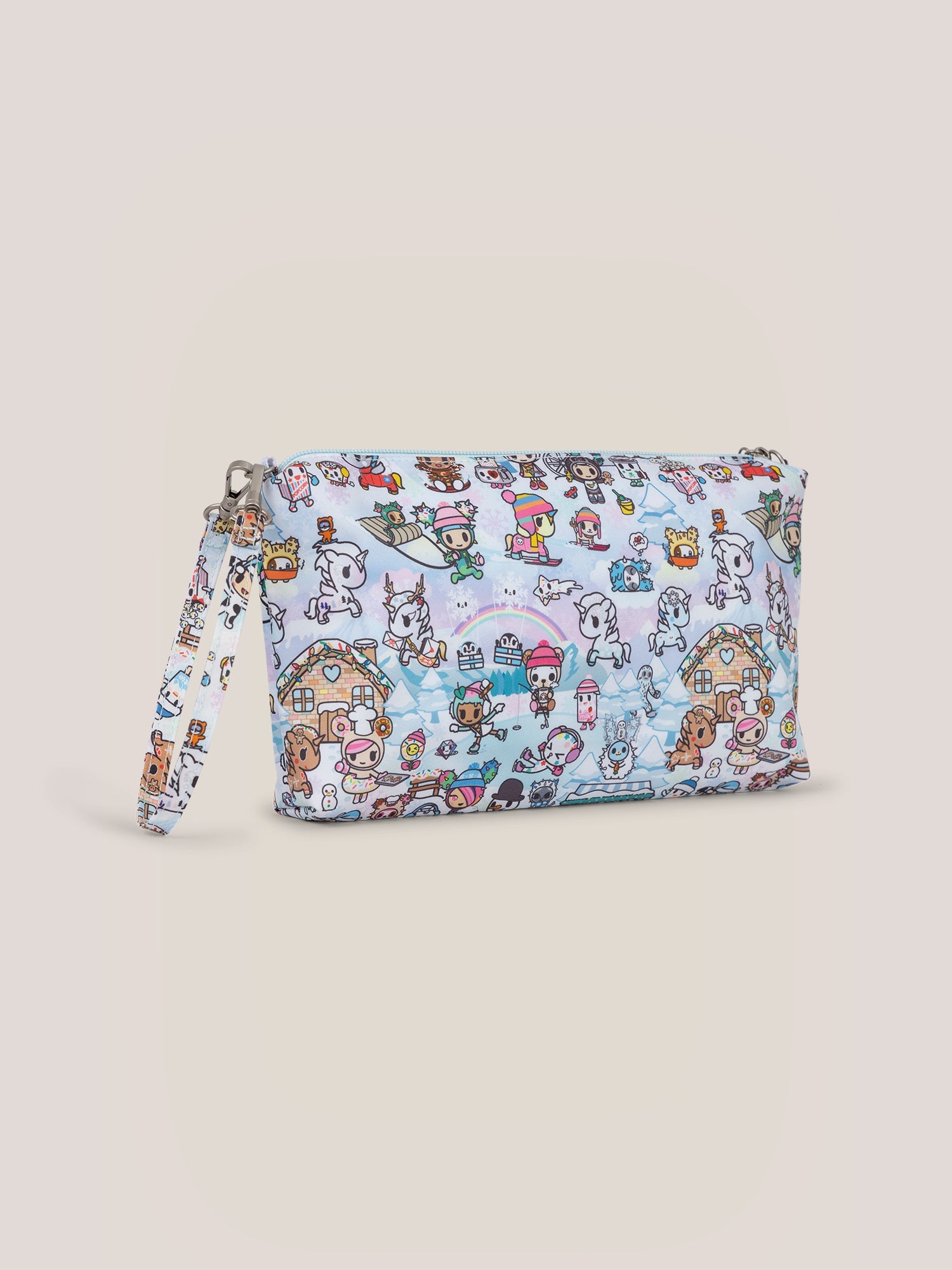 tokidoki Snow Day Be Quick Shoulder Diaper Bag Accessory, Ice Blue Image 2