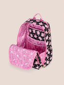 Hello Kitty × JuJuBe Cherry Blossoms Zealous Backpack Diaper Bag, Black and Pink Image 6