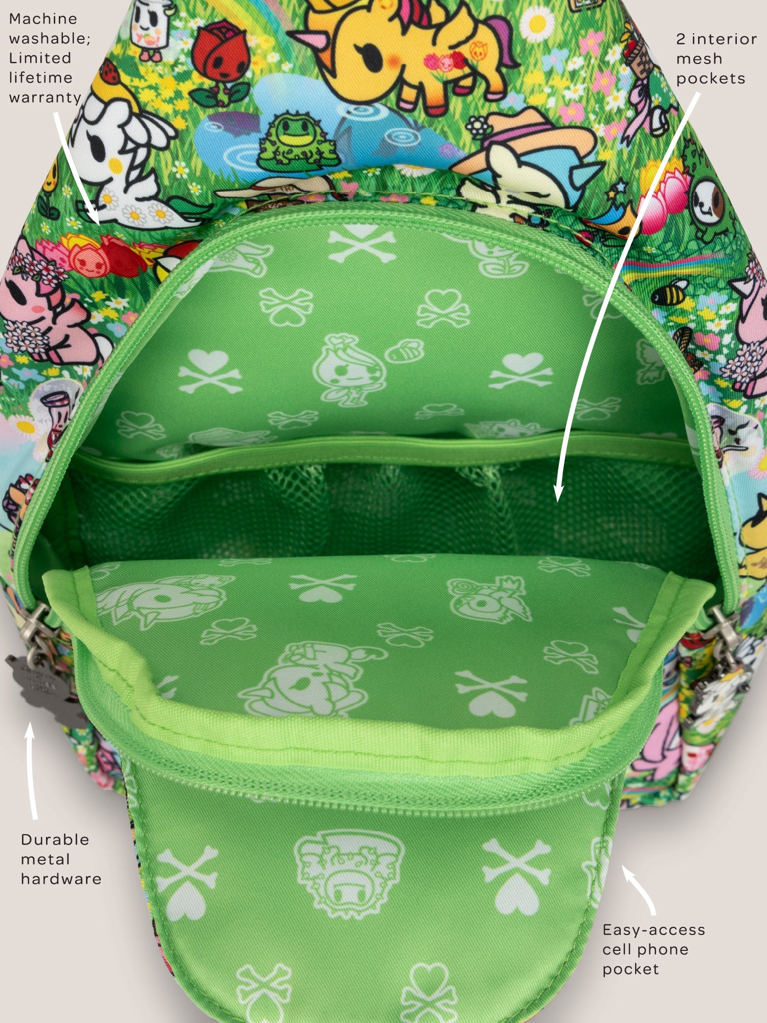 tokidoki Crossbody Sling, Meadow Blooms Image 6