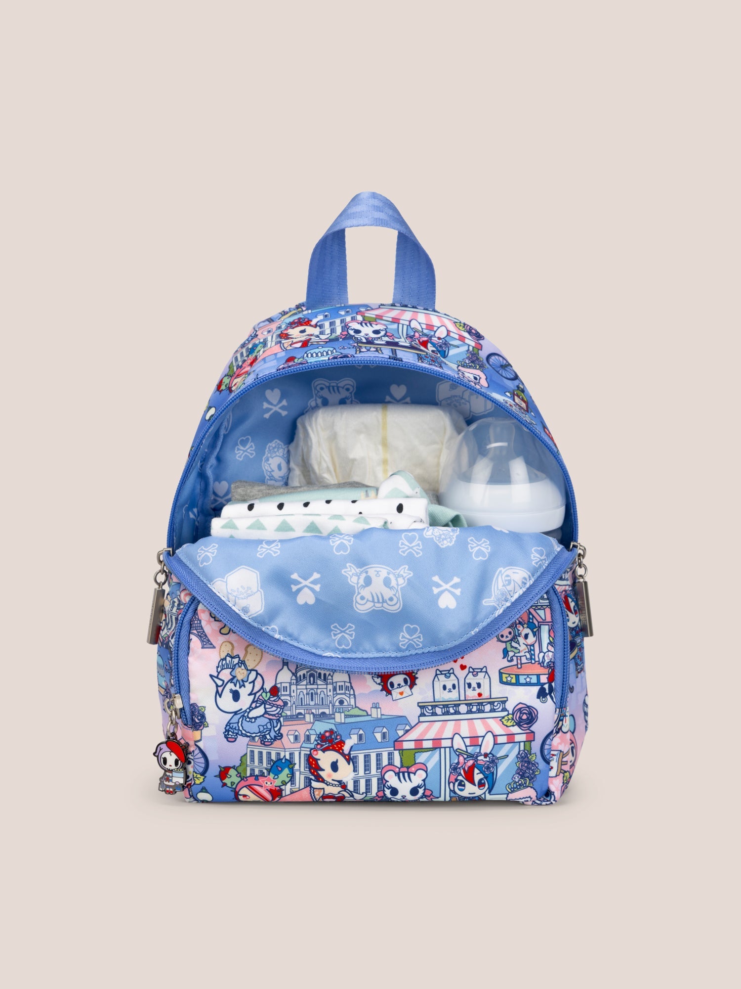 tokidoki Everyday Mini Backpack, C'est la vie à Paris Image 3