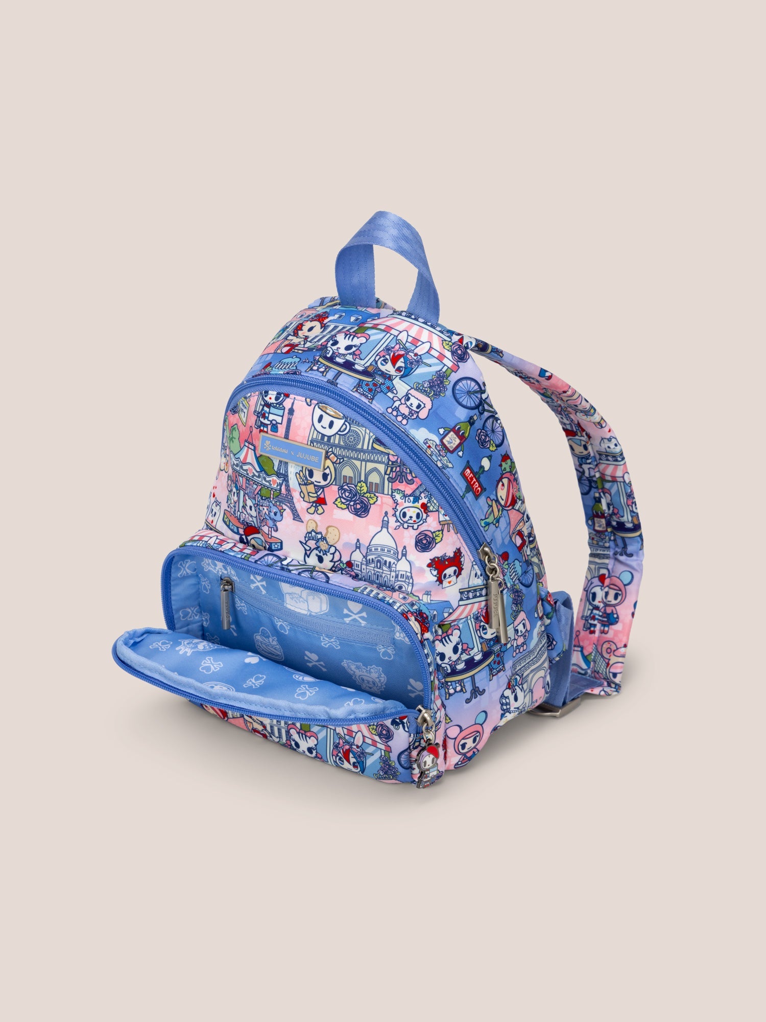 tokidoki Everyday Mini Backpack, C'est la vie à Paris Image 5