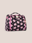 Hello Kitty × JuJuBe Cherry Blossoms Insulated Bottle Bag, Black and Pink Image 3