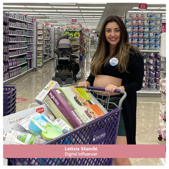 Leticia Stunchi Pregnant Shopping for her Baby at MacroBaby Orlando