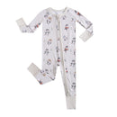 Penguins On Ice Zippered Baby Romper