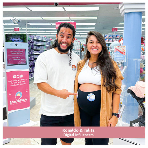 Macrobaby Famosos Celebrities Ronaldo e Talita Influencers