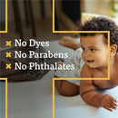 A+D Original Diaper Rash Ointment benefits highlighted: No Dyes, No Parabens, No Phthalates; a smiling baby is shown.