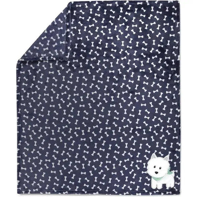 A.D. Sutton - Baby Essentials Sherpa Fleece Baby Blankets, Puppy Image 2