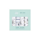 Aden + Anais 4-pack muslin swaddles featuring Mickey Mouse designs in various patterns, ideal for wrapping infants.