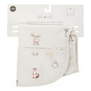 Ali + Oli - Smock Bib For Baby & Todler Short Sleeve, Woodlands Image 5
