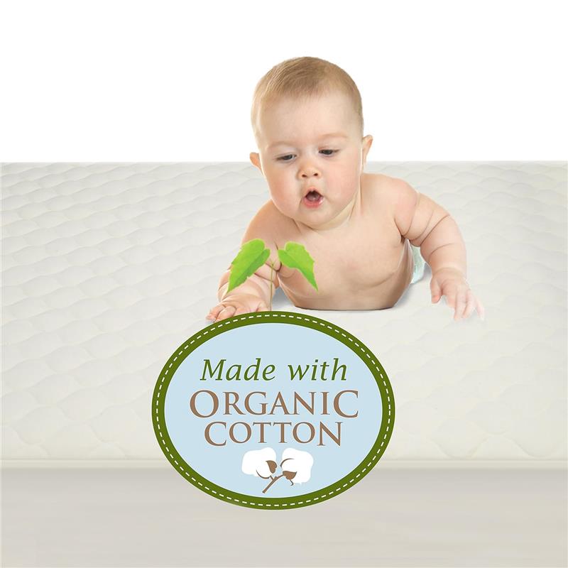 American Baby Company - 30 X 40 Thermal/Waffle Swaddle Blanket Made with Organic Cotton, Natural Image 4