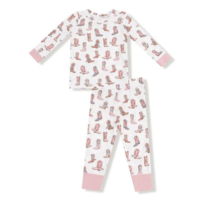Angel Dear - Baby Girl Future Cowgirl 2 Way Zipper Romper Image 1