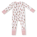 Angel Dear - Baby Girl Future Cowgirl 2 Way Zipper Romper Image 2