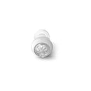 Natural baby bottle with a blue cap and natural response nipple, designed for easy feeding, 4 oz capacity.