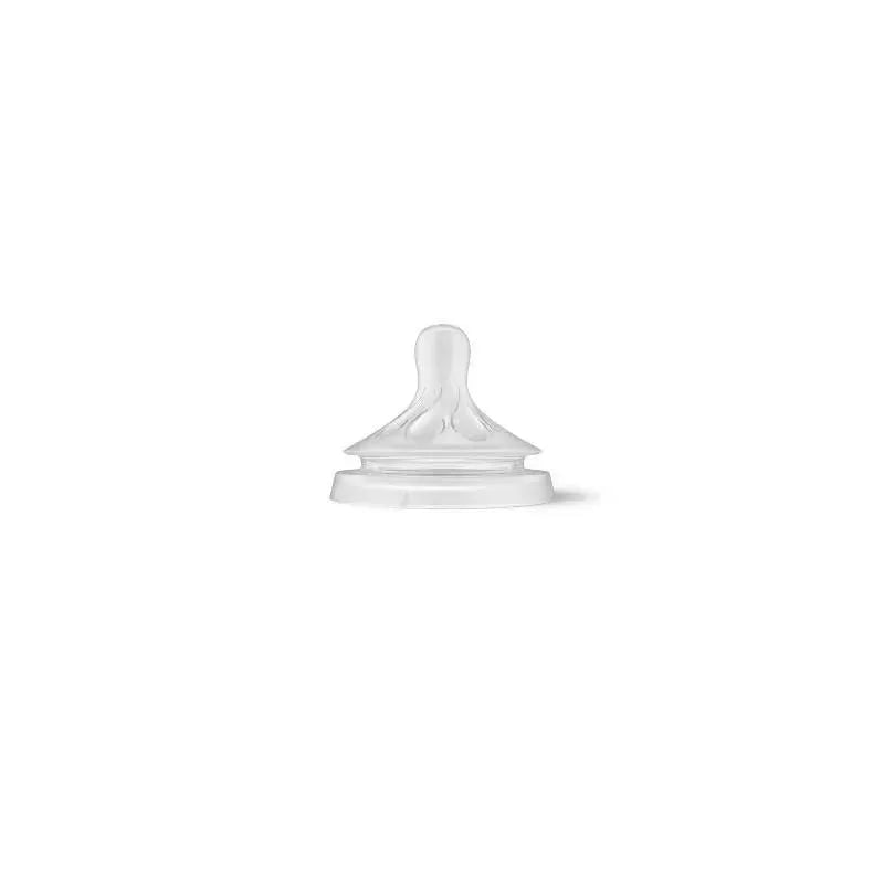 Natural Response nipple for Avent baby bottles, designed for easy feeding with a soft, flexible shape.