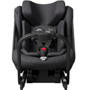 Axkid ONE 3 Extended Rear-Facing Car Seat in Arctic Mist Grey, featuring a comfortable design and safety harness system.