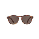 Babiators Baby Original Keyhole Sunglasses in a Totally Tortoise design with dark brown lenses and lightweight frame.