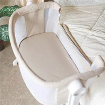 Baby Delight - Beside Me Wink Organic Bassinet & Bedside Sleeper, Oatmeal Image 2