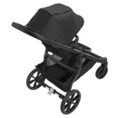 Baby Jogger City Select 2 Stroller in Radiant Slate, featuring a large canopy and spacious storage basket.
