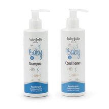 Tear-free Baby Jolie shampoo and conditioner set for infants and toddlers, 212 ml each, hypoallergenic formula.