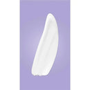 White cream with a smooth texture on a pale purple background, labeled as Baby Jolie Mom Care Comfort Legs 6 oz/170g.