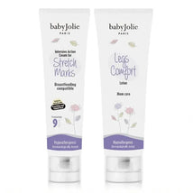 Intensive Action Cream for Stretch Marks and Legs Comfort Lotion by babyJolie, designed for postpartum mom care.