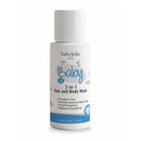 2-in-1 Hair and Body Wash for babies in a 59mL bottle, featuring tear-free, paraben-free formulation and gentle cleansing.