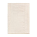 Cotton flannel burp cloth in a beige color, designed for babies, soft and absorbent for cleaning after feeding.