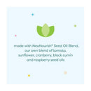 Made with NeoNourish® Seed Oil Blend, includes oils from tomato, sunflower, cranberry, black cumin, and raspberry.
