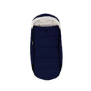 Footmuff for Babyzen Yoyo in Air France Blue with a soft, lined interior and button details, designed for infant comfort.