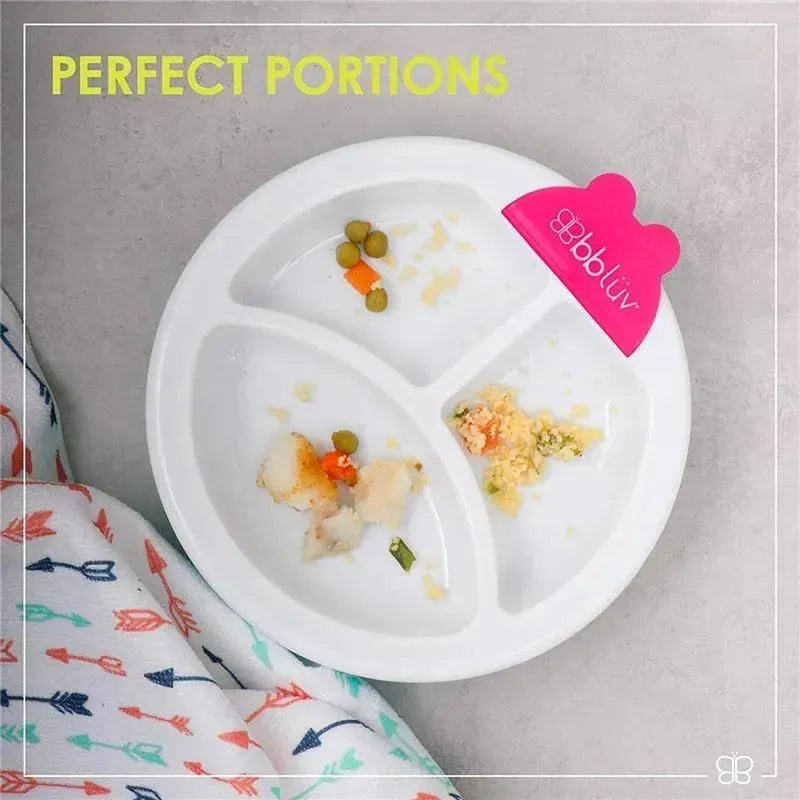 Bbluv - Platö Warm Feeding Plate, Pink Image 3