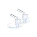 Replacement straw tops designed for Bbox bottles; clear plastic with curved spouts and circular bases.