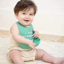 Bella Tunno - Wonder Bib, Silicone Baby Bib, Non-toxic BPA Free, I Love Grandma Image 4